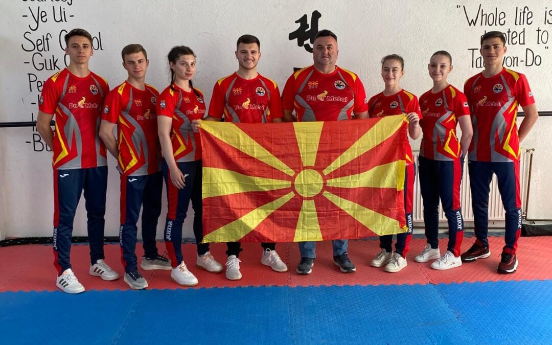 Македонската репрезнтација во традиционално таеквондо на Европскиот шампионат во Словенија