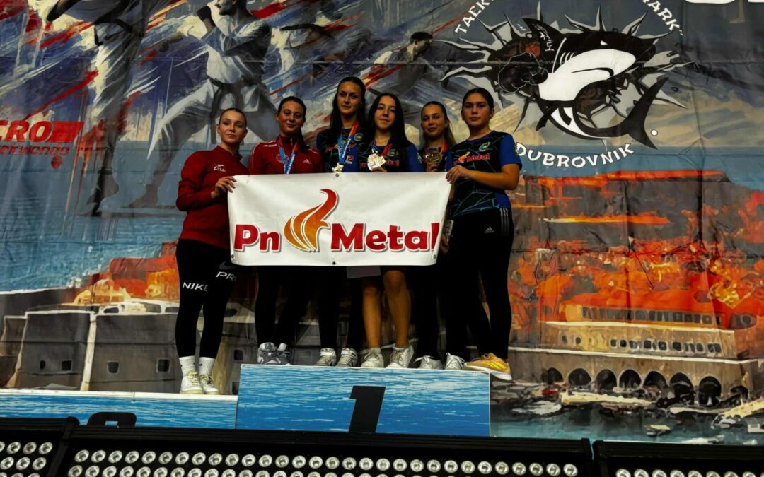 Два златни и два бронзени медали за таеквондо клубот „Хва Ранг ИТФ“ на „Дубровник Опен 2025“